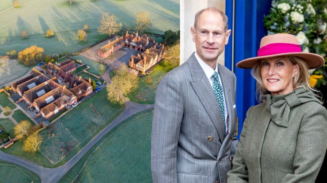 Prince Edward and Sophie, the Duke and Duchess of Edinburgh.