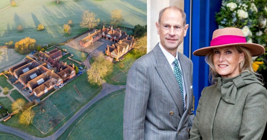 Edward and Sophie 'raked in £130,000 sub-letting stables on £30,000,000 estate' | News UK
