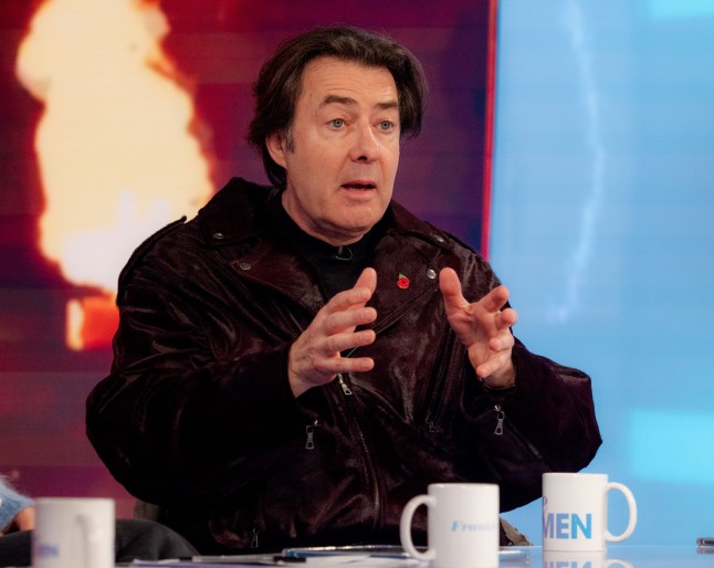 Editorial use only Mandatory Credit: Photo by Ken McKay/ITV/Shutterstock (15642543o) Jonathan Ross, 'Loose Women' TV show, London, UK - 31 Oct 2025