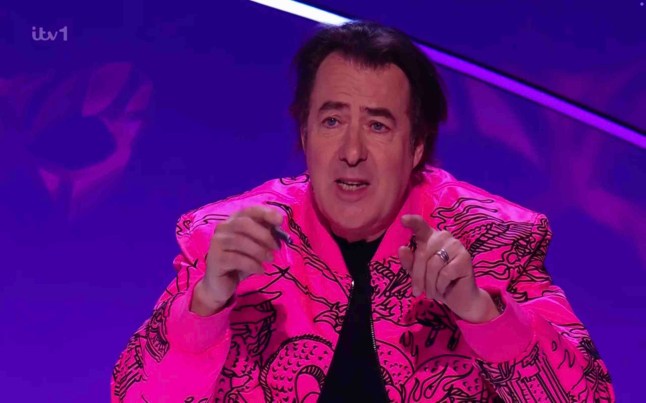 EROTEME.CO.UK FOR UK SALES: Contact Caroline If bylined must credit ITV The Masked Singer Picture shows: Moth Judges Mo Gilligan, Davina McCall, Maya Jama, and Jonathan Ross With guest Perrie Edwards Hosted by Joel Dommett NON-EXCLUSIVE Date: Saturday 24th January 2026 Job: 260124UT10 London, UK EROTEME.CO.UK Disclaimer note of Eroteme Ltd: Eroteme Ltd does not claim copyright for this image. This image is merely a supply image and payment will be on supply/usage fee only.