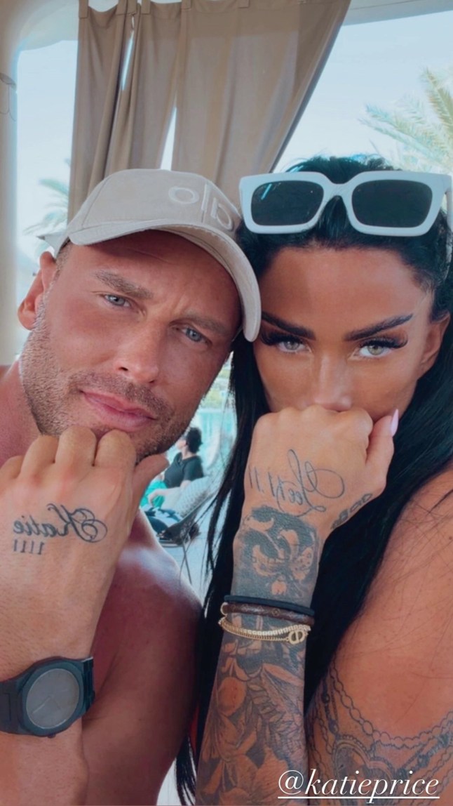 Katie Price and Lee Andrews