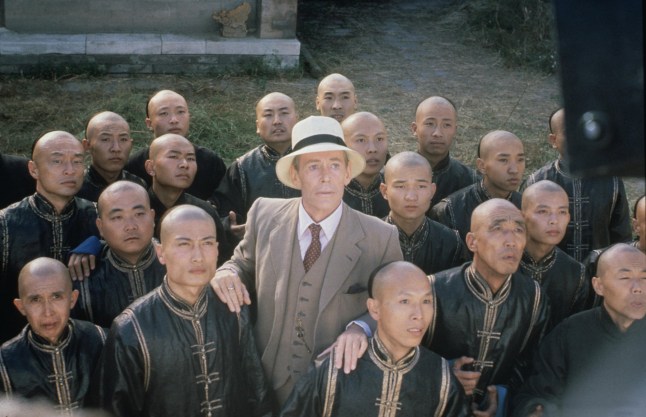 Editorial use only. No book cover usage. Mandatory Credit: Photo by Columbia/Rpc/Hemdale Film/Kobal/Shutterstock (5883866w) Peter O'Toole The Last Emperor - 1987 Director: Bernardo Bertolucci Columbia Pictures/Rpc/Hemdale Film BRITAIN Scene Still Drama L'Ultimo Imperatore Le dernier Empereur