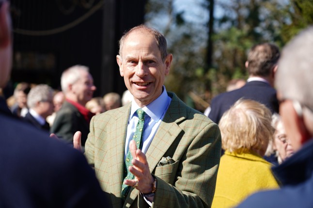 The Duke of Edinburgh during a visit to the Bristol Zoo Project as part of a programme of events designed to reintroduce the zoo's gorilla troop to visitors ahead of the Easter holidays, at Bristol Zoological Society, Hollywood Estate, Bristol. Picture date: Tuesday March 17, 2026.
