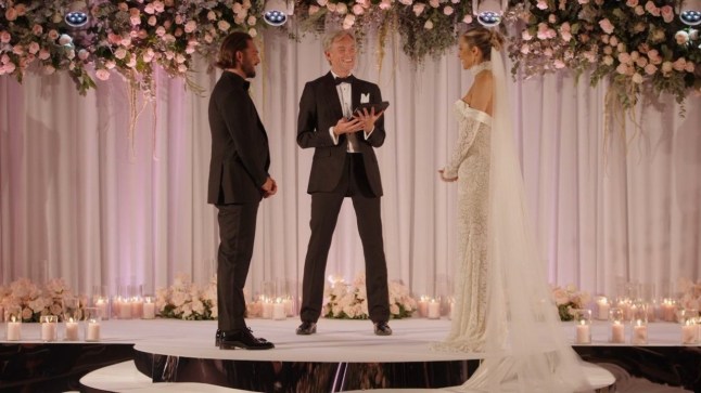 Olivia Marries her Match S3: E4 - Episode 4 ITV Olivia Attwood and Bradley Dack get married. Grab from Show Credit ITVX