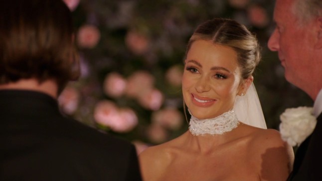 Olivia Marries her Match S3: E4 - Episode 4 ITV Olivia Attwood and Bradley Dack get married. Grab from Show Credit ITVX
