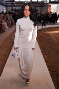 Becky G at the Stella McCartney fashion show as part of Paris Fashion Week Fall 2026 on March 4, 2026 in Paris, France.