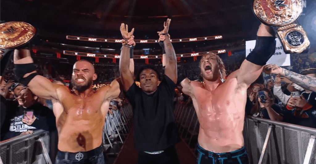 The Vision win world tag team titles, with the help of IShowSpeed The Vision win world tag team titles, with the help of IShowSpeed