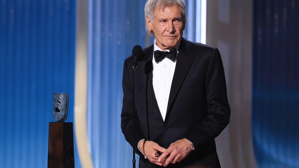 Harrison Ford Fights Back Tears Accepting SAG-AFTRA’s Life Achievement Award and Says He’s at the ‘Half Point of My Career. I’m Still a Working Actor’ Harrison Ford Fights Back Tears Accepting SAG-AFTRA’s Life Achievement Award and Says He’s at the ‘Half Point of My Career. I’m Still a Working Actor’