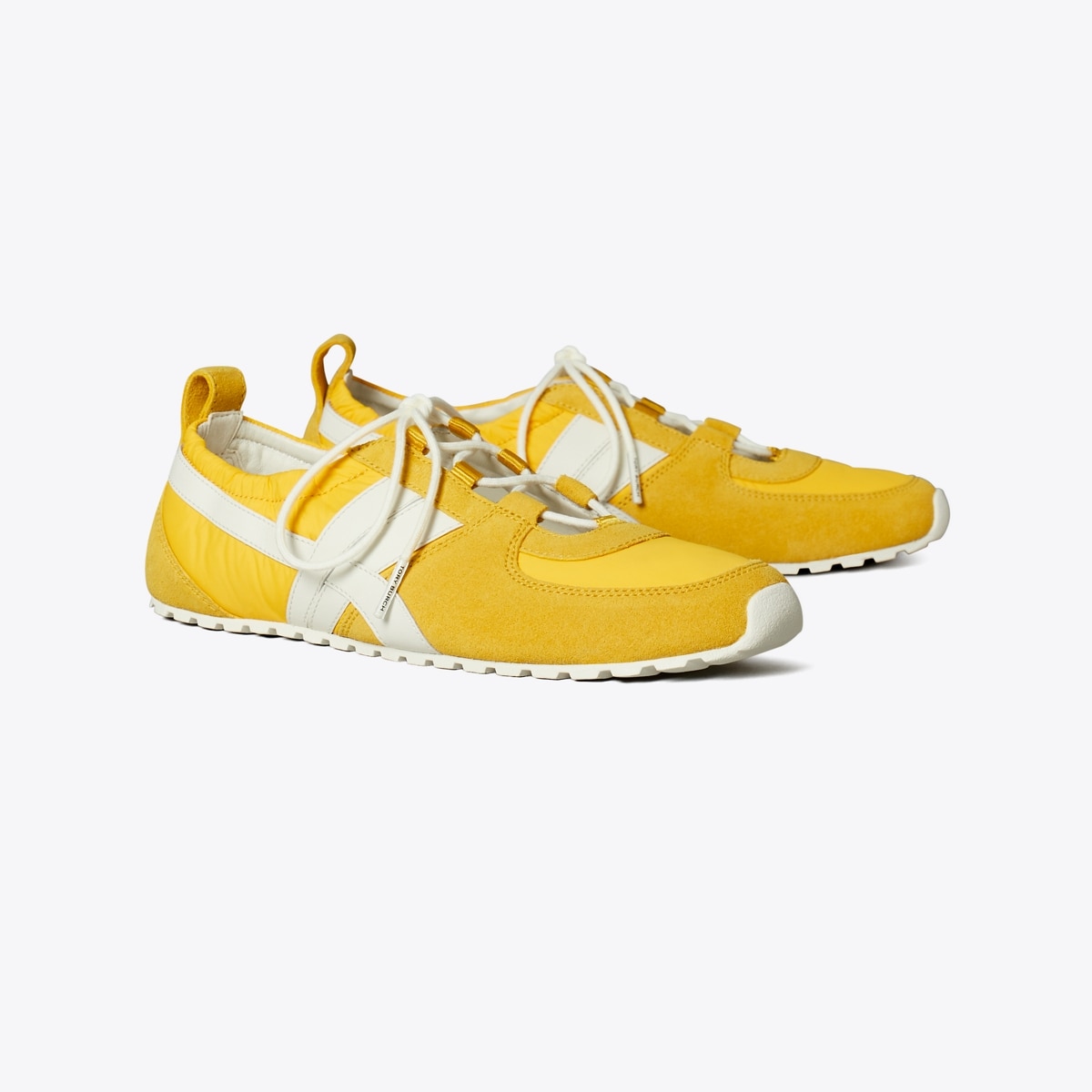 Hank Ballet Sneaker in Yellow, Size 9
