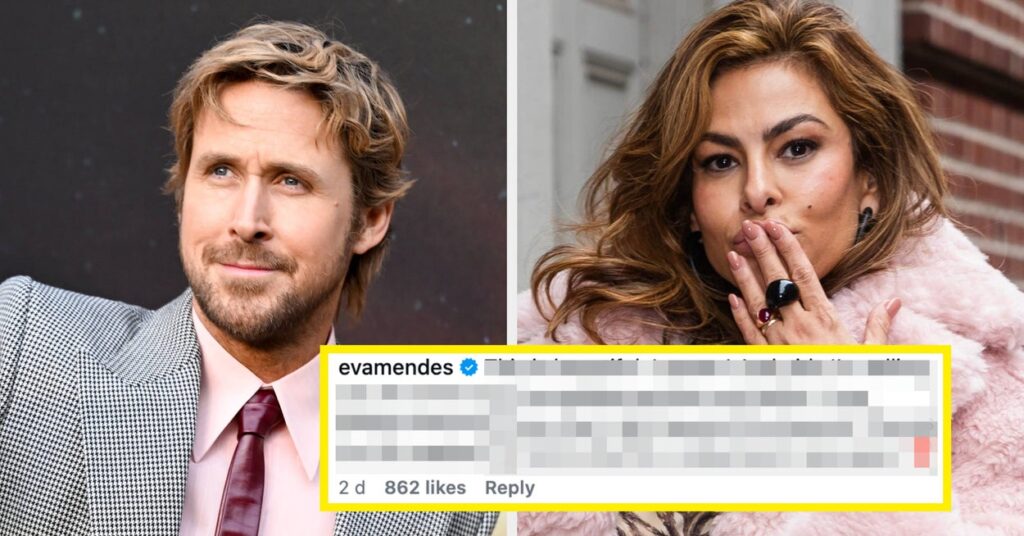 Eva Mendes' Wholesome Comment, Ryan Gosling Fan Edit - BuzzFeed