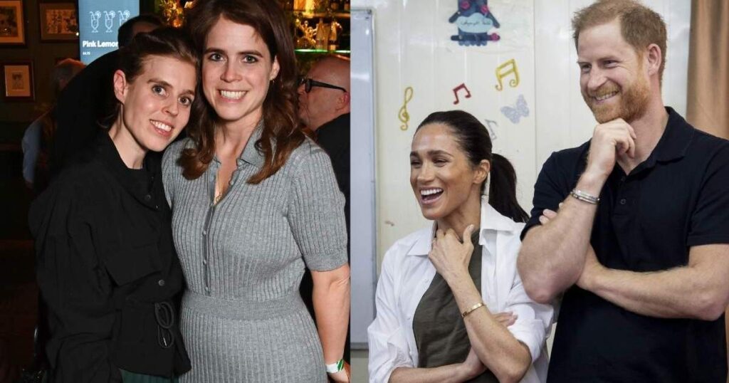 Prince Harry & Wife Reach Out to Ex-Prince Andrew's Daughters — Source