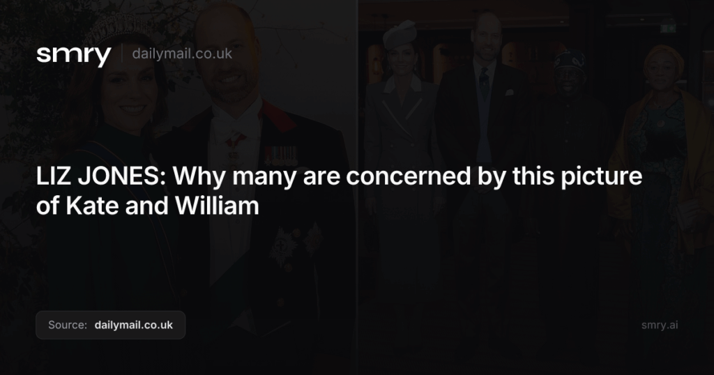 Good article about William and Catherine