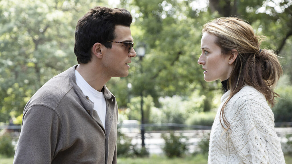 FX’s ‘Love Story’ Is Drawing Big Streaming Numbers FX's Love Story: John F. Kennedy Jr. and Carolyn Bessette, "Battery Park", Season 1, Episode 5 (Airs Thurs., February 26), (l-r) Paul Anthony Kelly as John F. Kennedy Jr., Sarah Pidgeon as Carolyn Bessette.