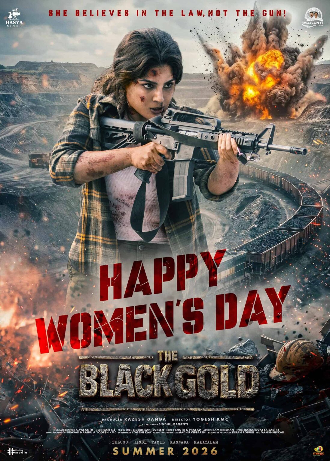 Samyuktha Shows Power Of Woman
