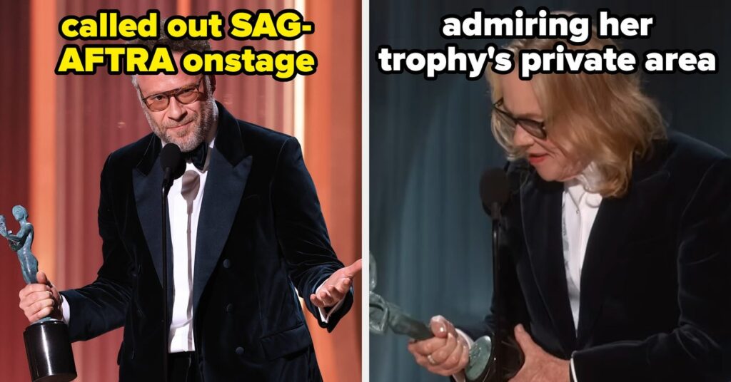 All The Awkward Moments From The 2026 Actor Awards – BuzzFeed All The Awkward Moments From The 2026 Actor Awards - BuzzFeed