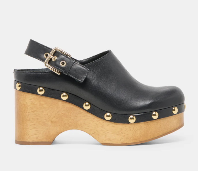 Dolce Vita, Adelan Clogs Black Leather