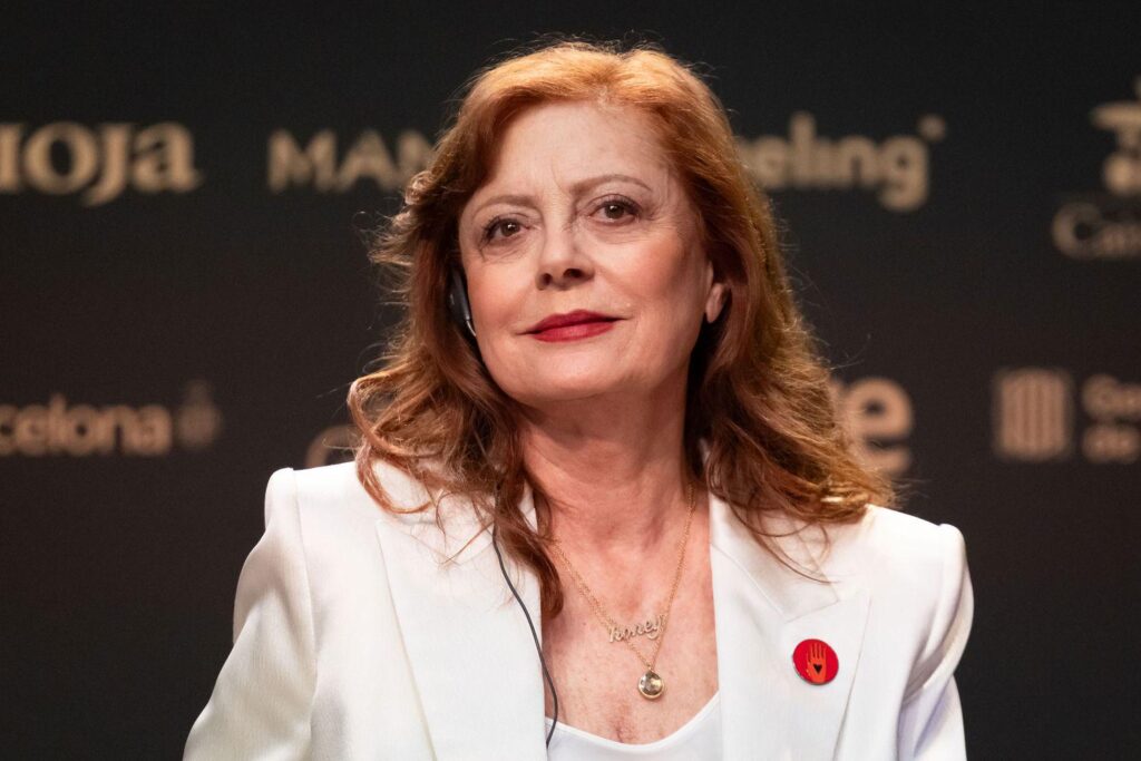 Susan Sarandon says she's been blacklisted from Hollywood for recent Gaza remarks