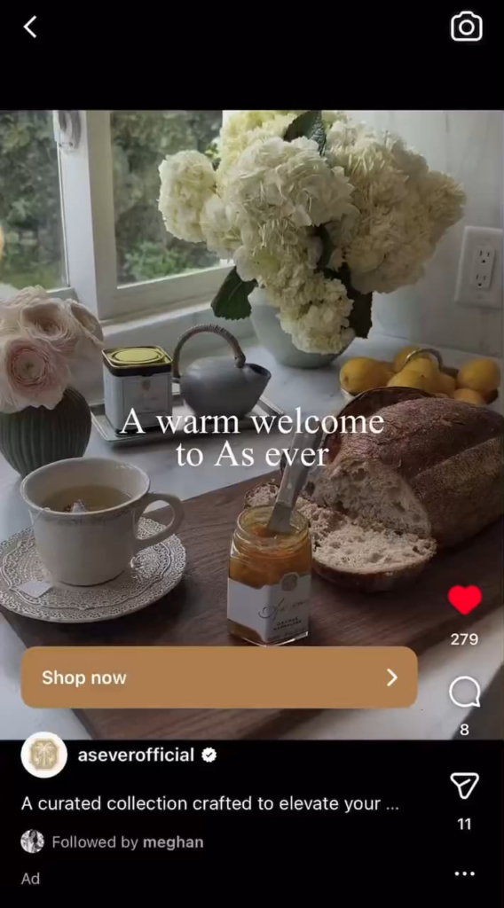 As Ever begins running Instagram ads after Netflix split