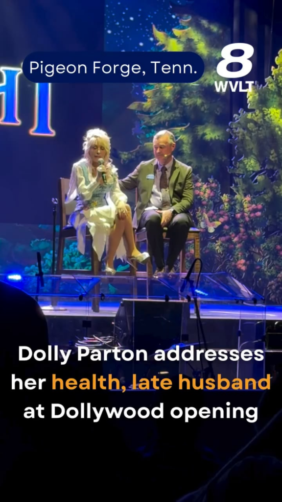 Dolly Parton addresses her health during her Dollywood keynote speech: “I just kind of got worn down & worn out, grieving over Carl & a lot of other little things going on. I just got myself kind of where I needed to build myself back up spiritually, emotionally & physically. But, all is good.”
