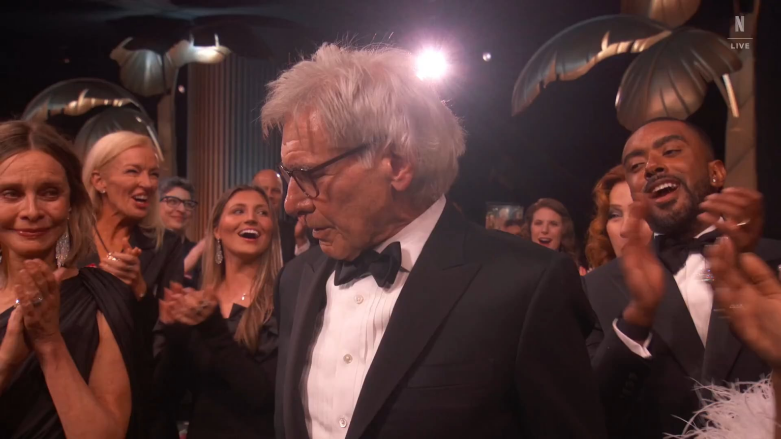 Harrison Ford accepts the Screen Actors Guild Life Achievement Award at the 2026 Actors Awards: 'This is very encouraging'