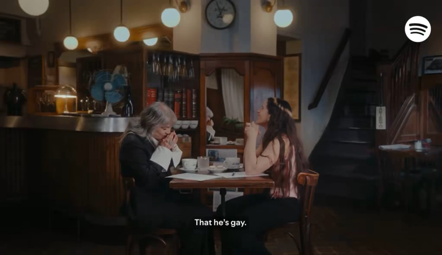 Rosalia answers the quality she likes most in a man: "That he's gay." / In a woman: "It is kind of funny that they separate the two because the first thing to mind is what is the quality that stands out the most or catches your attention, of any person."