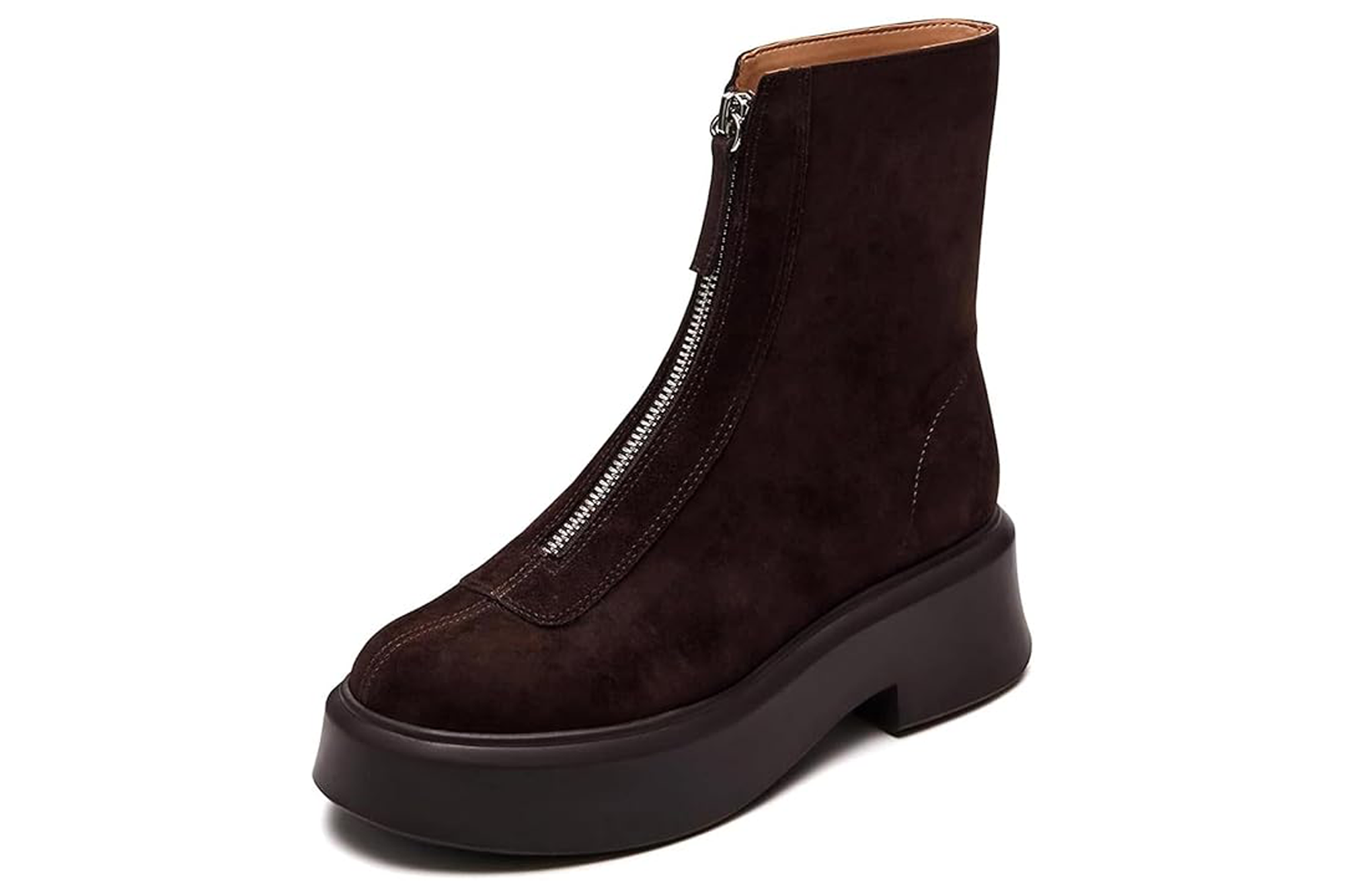 ZJGZF Platform Ankle Boots