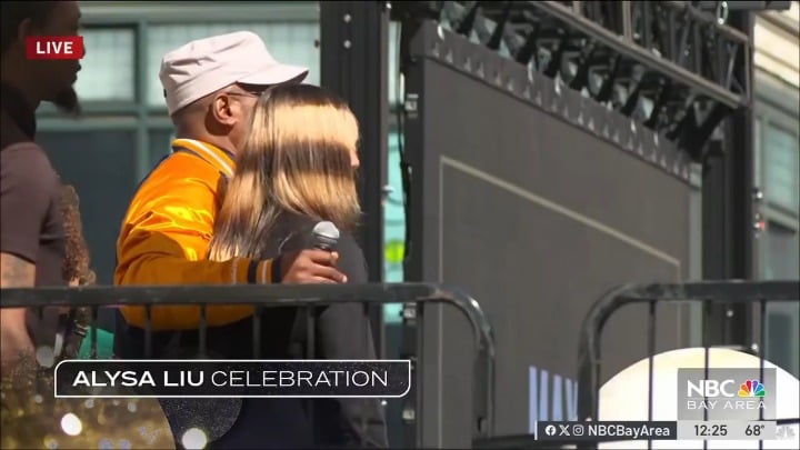 Alysa Liu gets a warm reception and the key to Oakland during her Olympic Celebration
