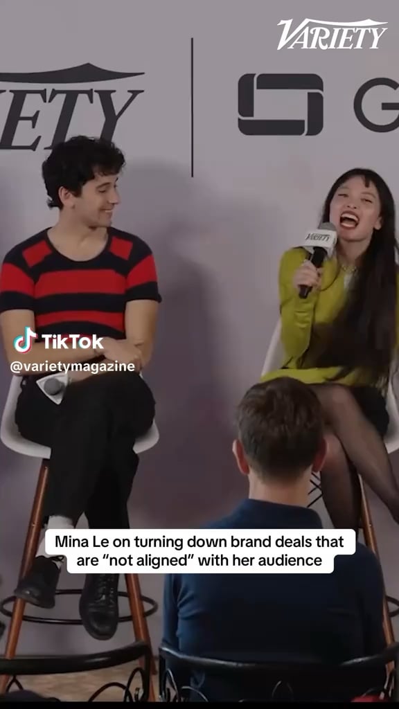 Mina Le on turning down brand deals that are not aligned with her audience "I understand it because it's a life-changing amount of money, but you have to think about your career long term, not just short term. If you don't build trust with your audience, your career is going to be like two years."