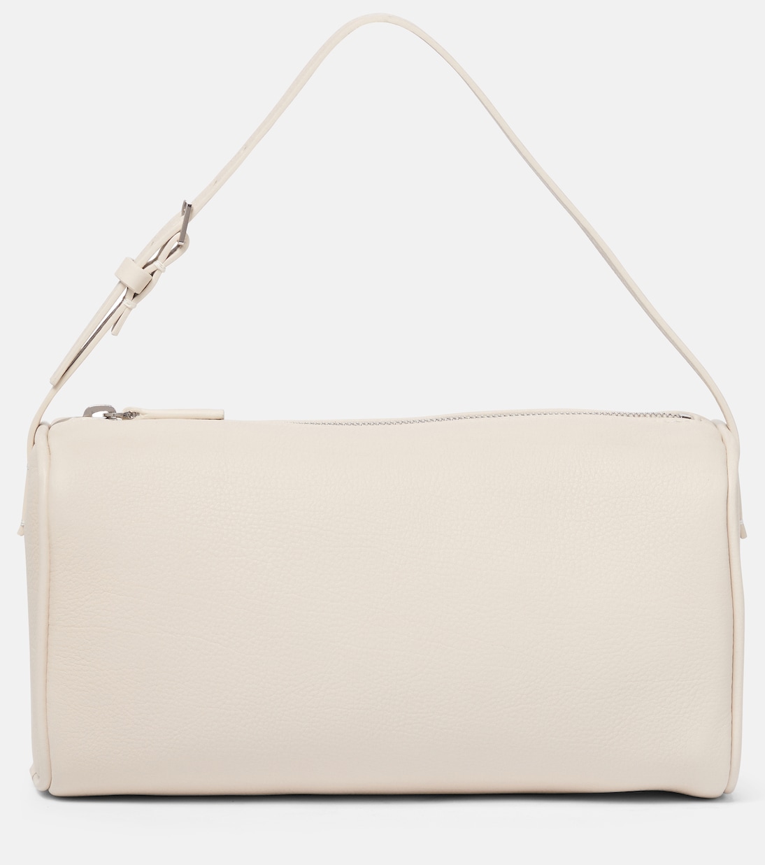 90s Leather Shoulder Bag in White - the Row
