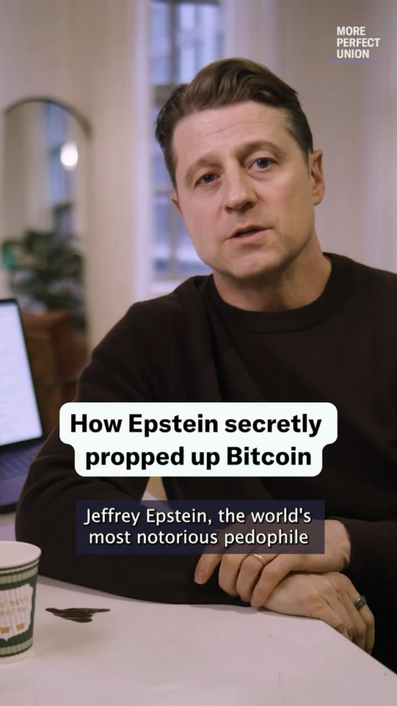 Ben McKenzie dug through the Epstein files to expose how Epstein was instrumental to the rise of Bitcoin. Epstein's involvement goes all the way back to 2011 - just two years after Bitcoin launched. And his funding secretly saved the cryptocurrency from near collapse.