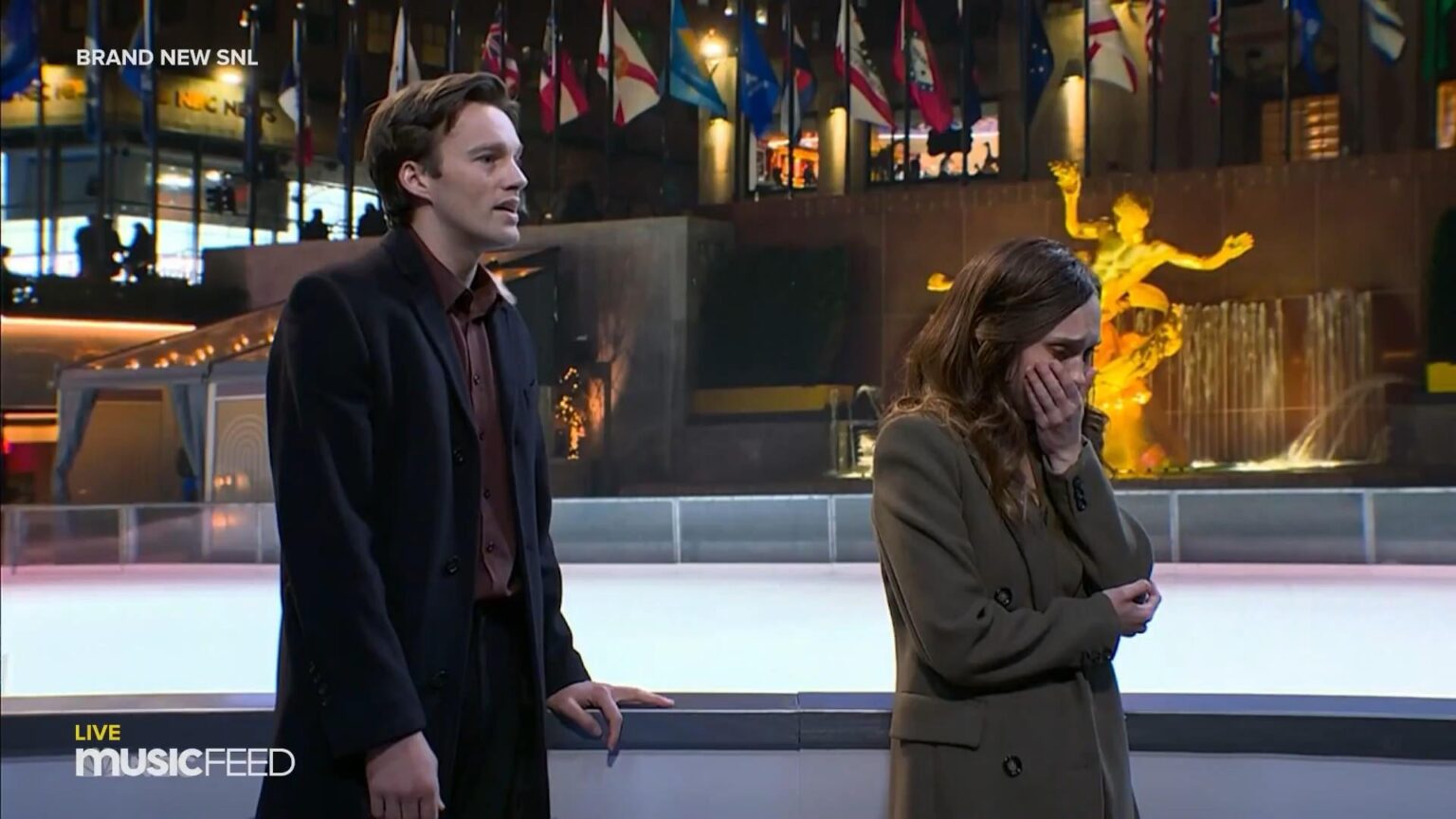 Hudson Williams makes a surprise appearance during Connor Storrie’s SNL debut
