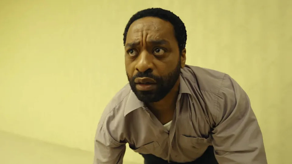  Chiwetel Ejiofor, Lukita Maxwell, and odd creature featured in the first full length trailer for A24's The Backrooms. 