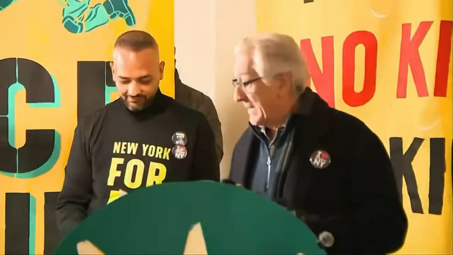 Robert De Niro: “It’s time to say no to kings. It’s time to say no to Donald Trump. We’ve had enough. No corrupt leader enriching himself and the Epstein class buddies. Trump has to be stopped.“