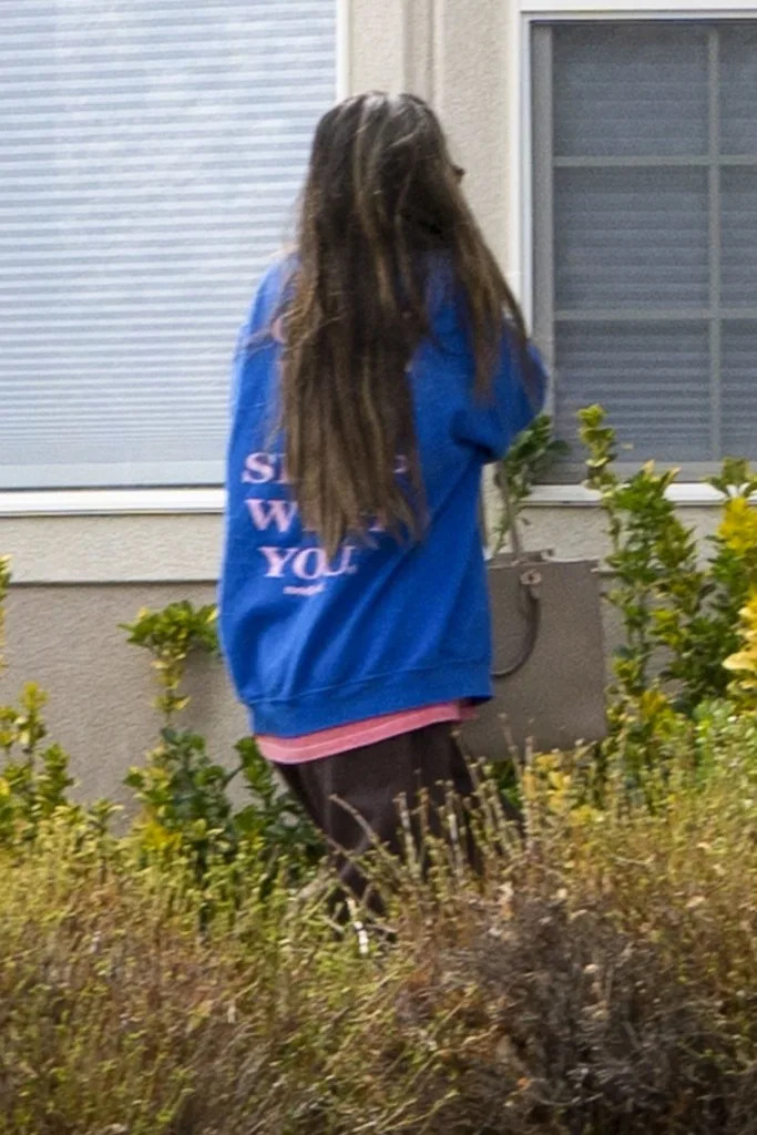 Taylor Frankie Paul was photographed wearing a sweatshirt reading “Can’t wait to sleep with you,” in Salt Lake City, Utah on Saturday. BACKGRID
