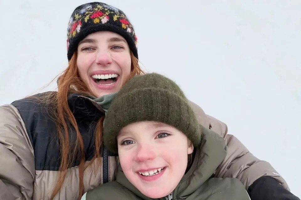 Emma Roberts and her son RhodesCredit: Emma Roberts/Instagram