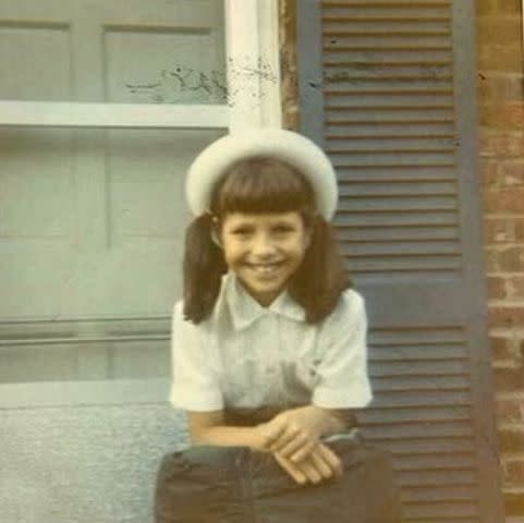 Katie Couric in a school photoCredit: Katie Couric/Instagram