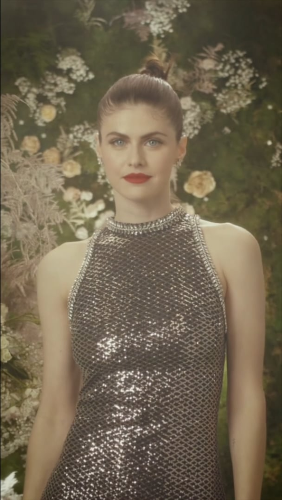 Alexandra Daddario at reception for Baby2Baby gala (11/12/22)