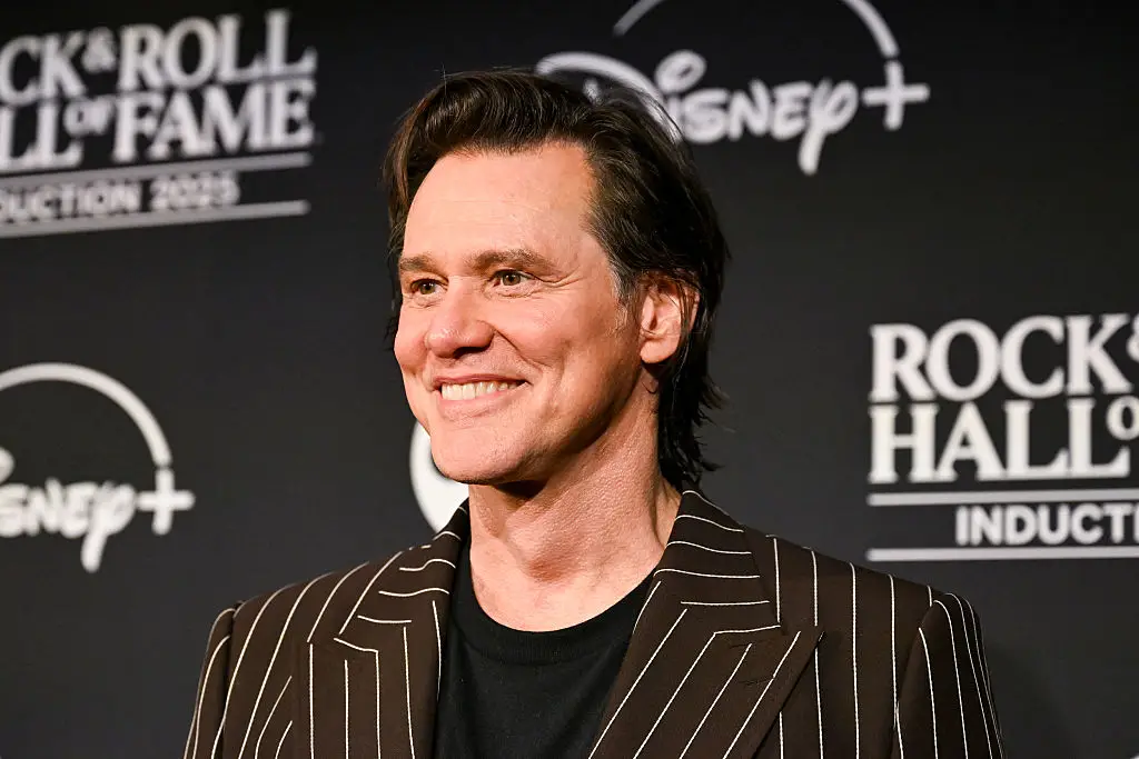 Jim Carrey pictured in 2025 - surely the same person? (Gilbert Flores/Billboard via Getty Images)