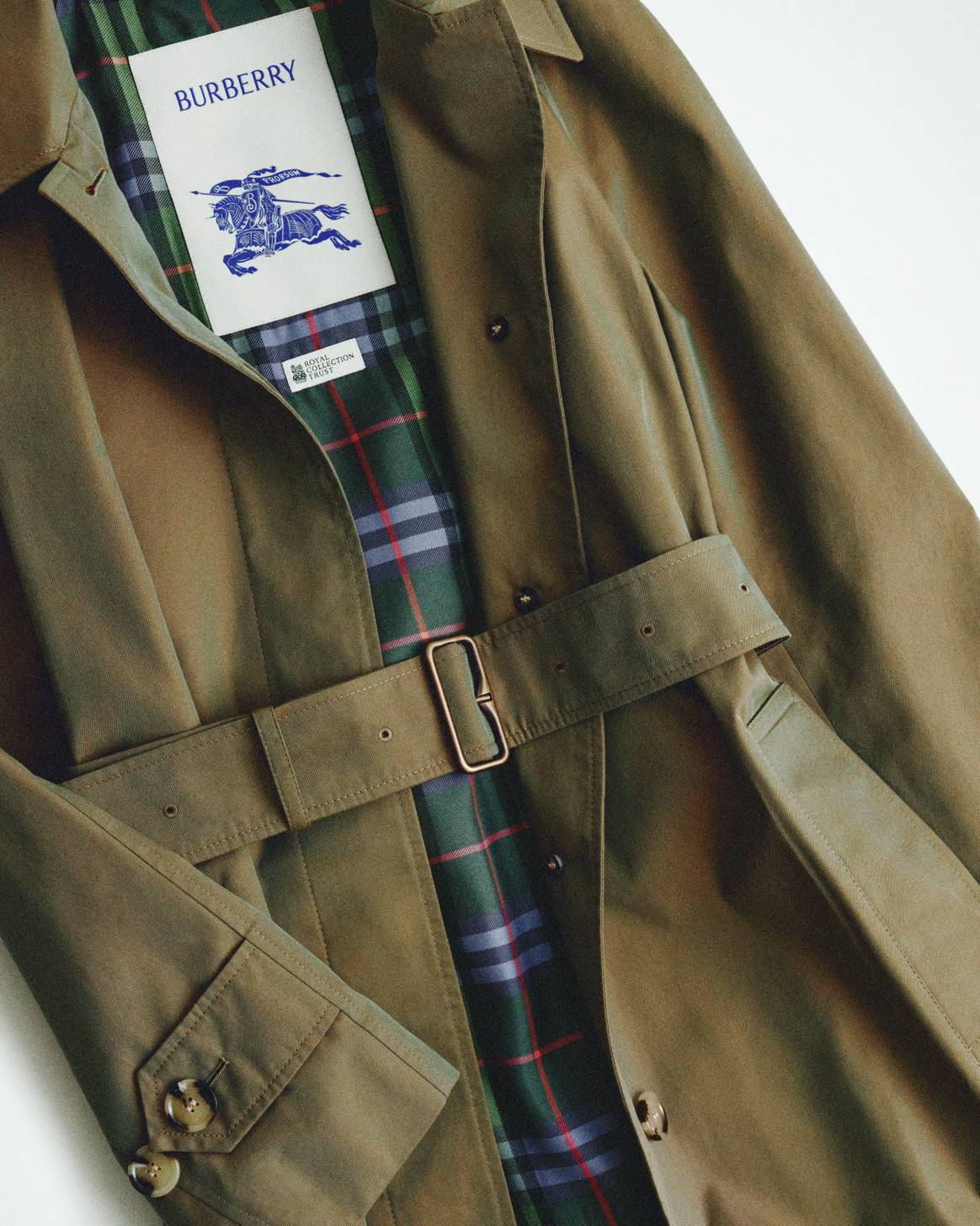 Burberry capsule in collaboration with the Royal Collection Trust