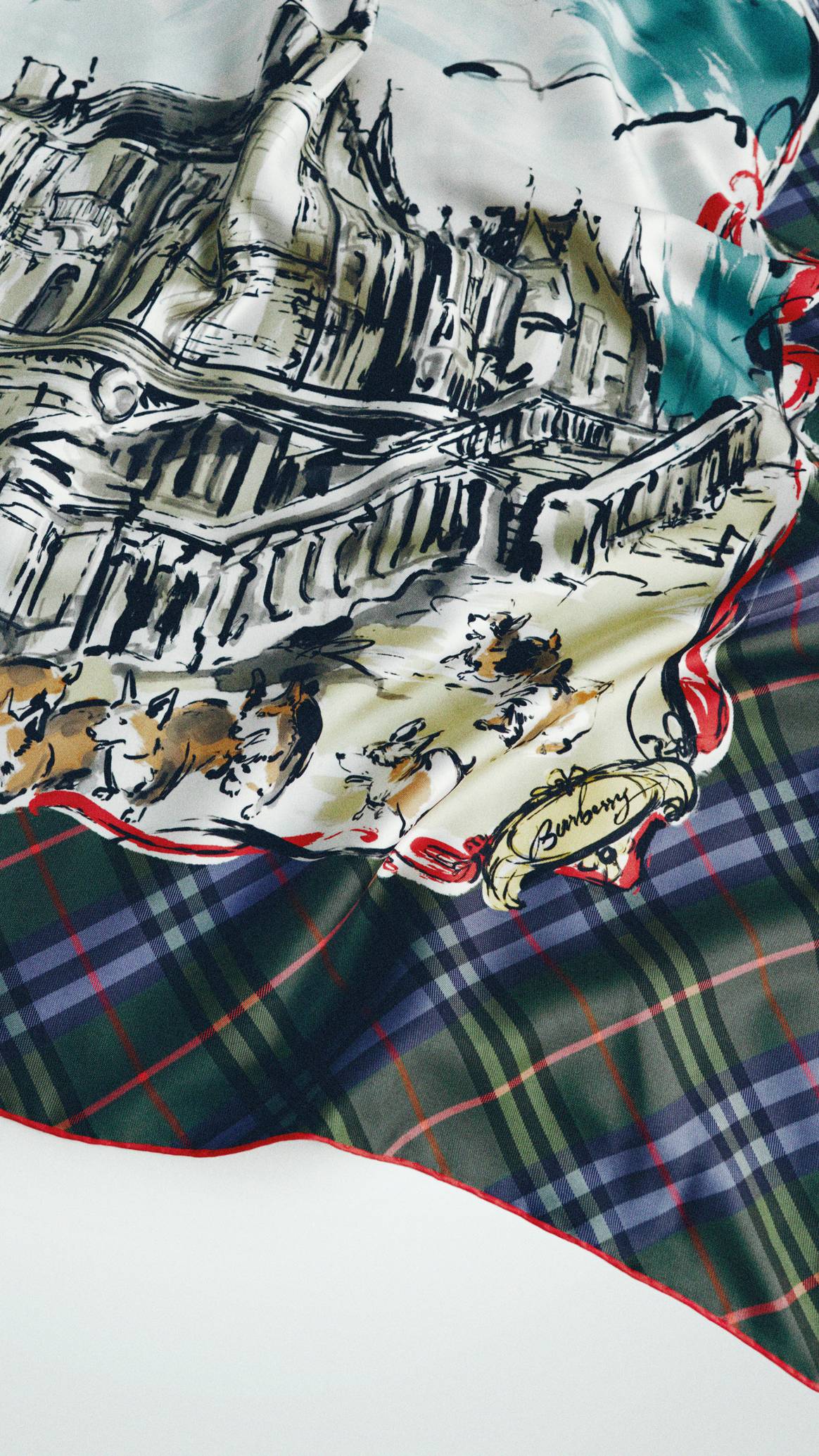 Burberry capsule in collaboration with the Royal Collection Trust