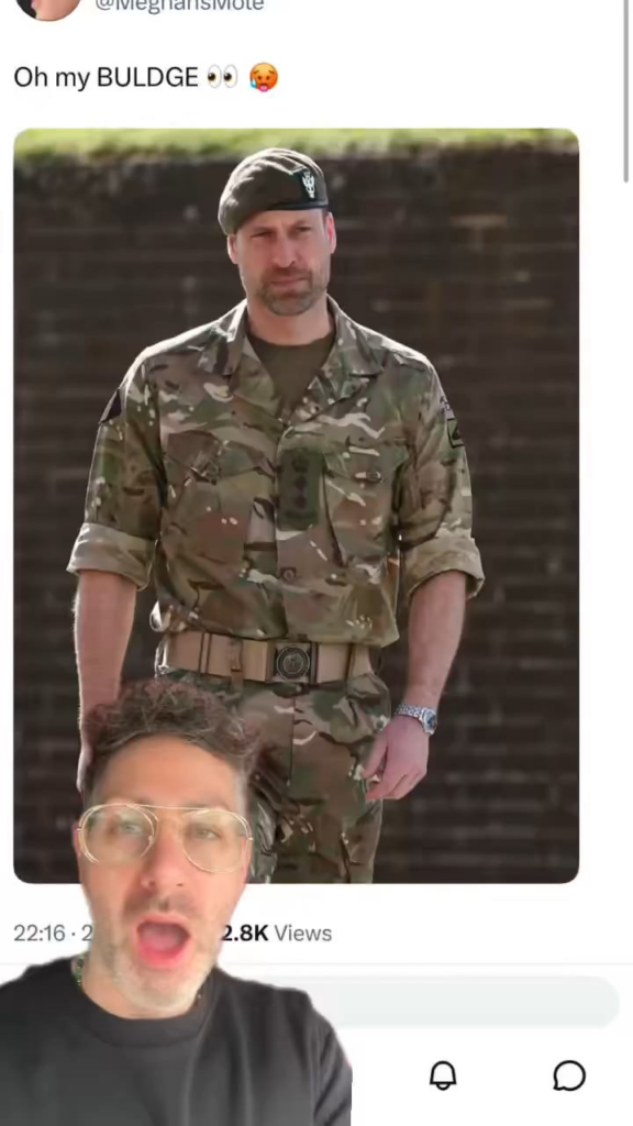 The internet was thirsting over Prince William in uniform yesterday, do you agree he's 'gaspalicious hunky'?