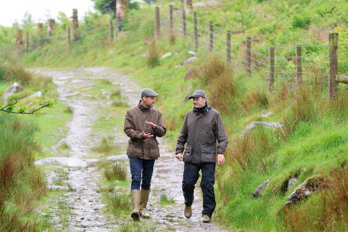 Prince William inherited the Duchy of Cornwall when his father became king (Chris Jackson/PA)
