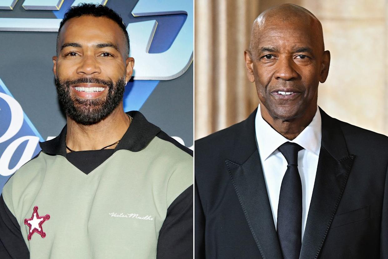 Omari Hardwick; Denzel WashingtonCredit: Santiago Felipe/Getty; Samir Hussein/WireImage