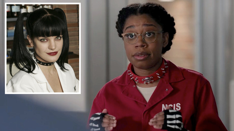 Abby and Kasie on NCIS