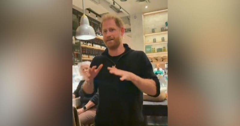 Prince Harry met with grieving families in Los Angeles.@BBCBreakfast/X