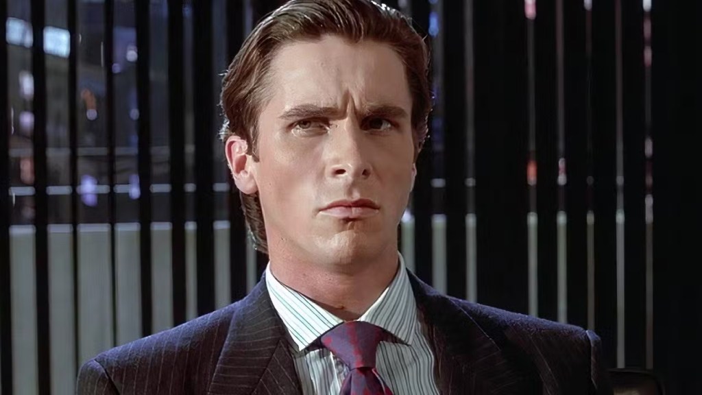Christian Bale as Patrick Bateman in American Psycho (2000)