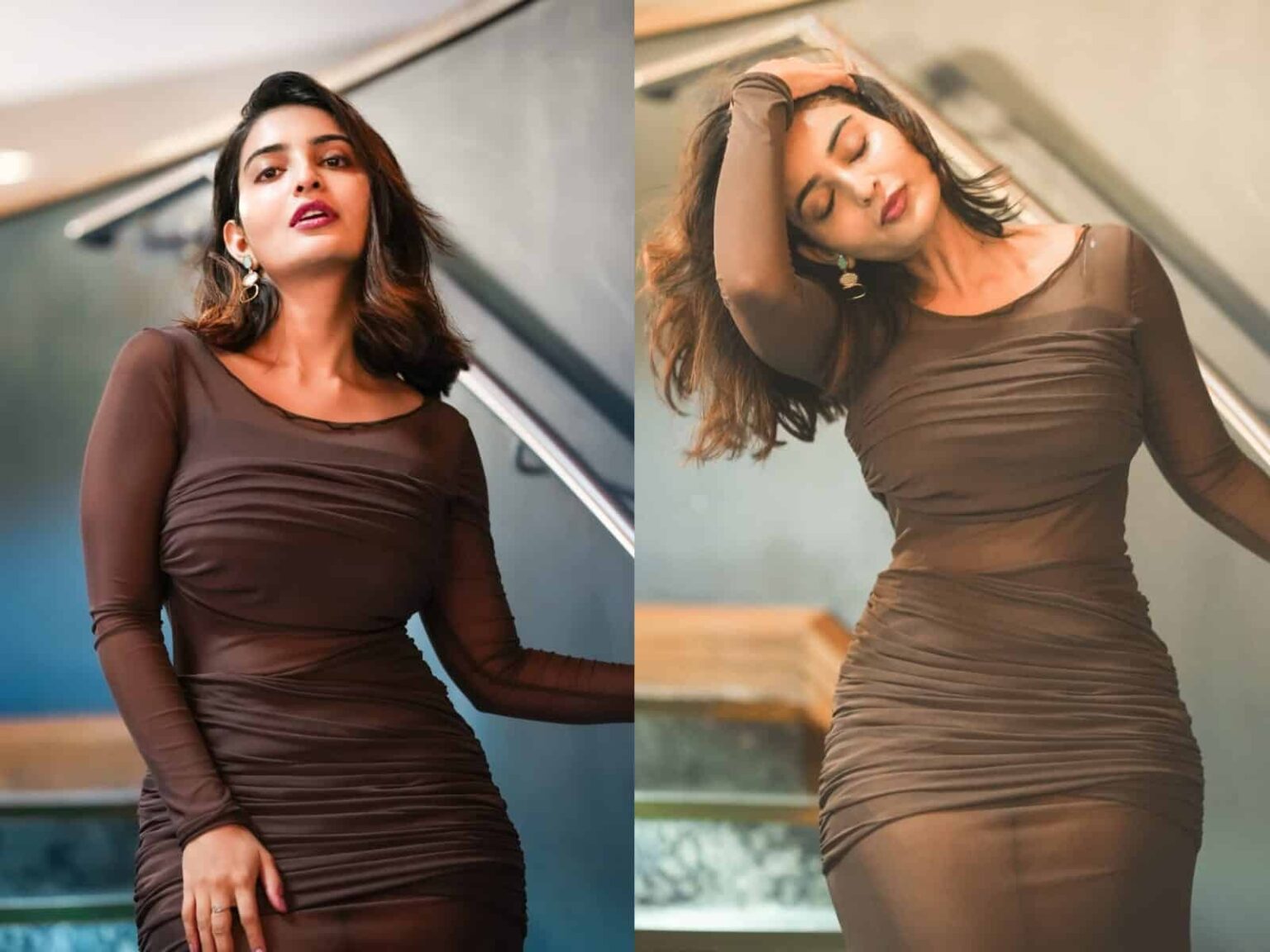 Ananya Drops Glam Bomb With Sleek Look