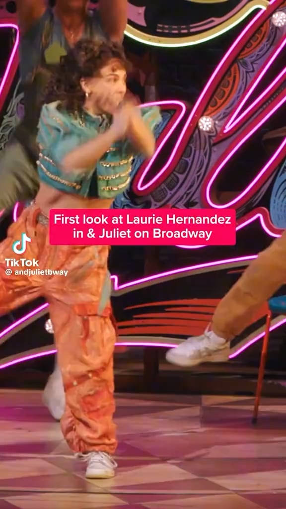 Olympic Gold Medal Gymnast Laurie Hernandez Makes Broadway Debut in & Juliet