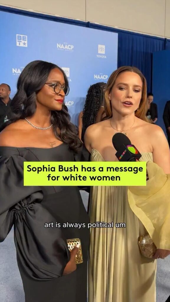 Sophia Bush’s message for other white people: “Art is always political… It's incredibly important to remember that so much of what we love in America comes from Black culture. And white people need to show up for Black people, the way they show up to be entertained by Black culture.”
