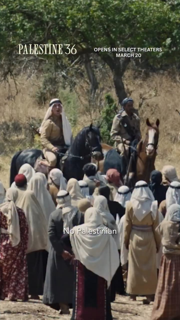 Director Annemarie Jacir on why the story of Palestine ’36 still matters today. A film that brings to life a pivotal moment in history, when villages, workers, and communities united in the largest uprising against the British Mandate in Palestine.